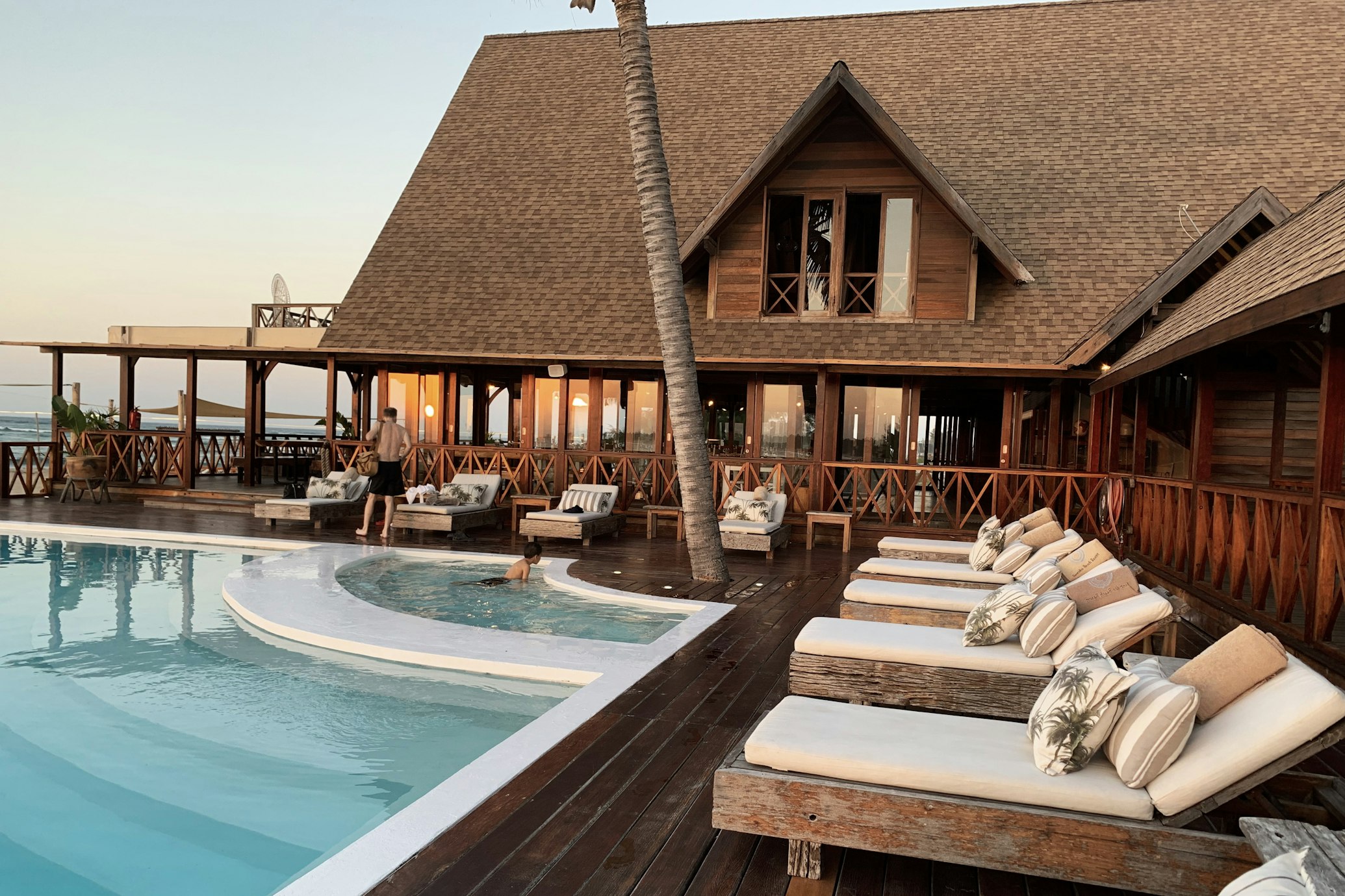 Luxury resort climate control